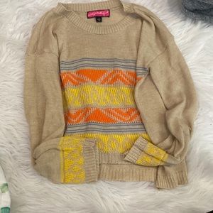 Crop sweater